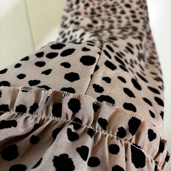 SHEIN Pink and Black Polka Dot Dress - Picture 9 of 10